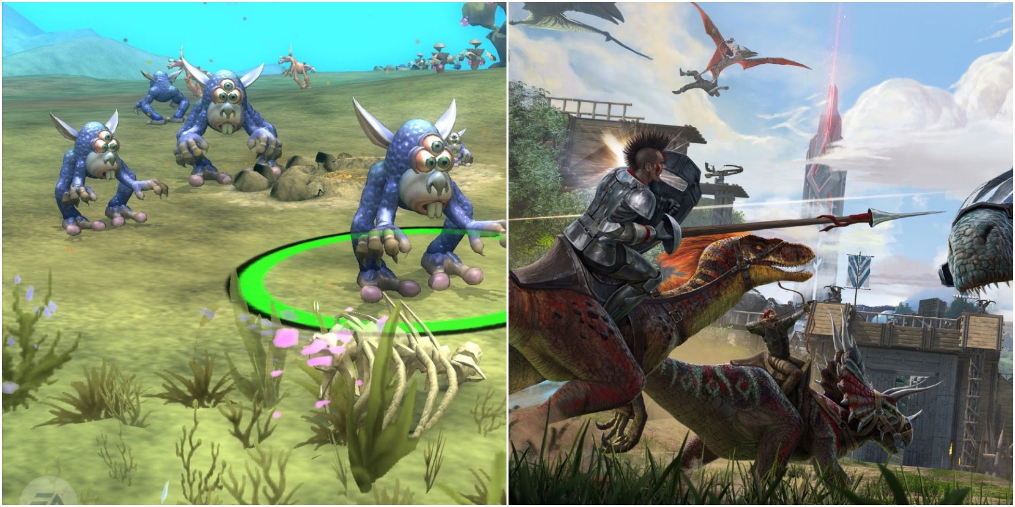 collage for games where you from nothing