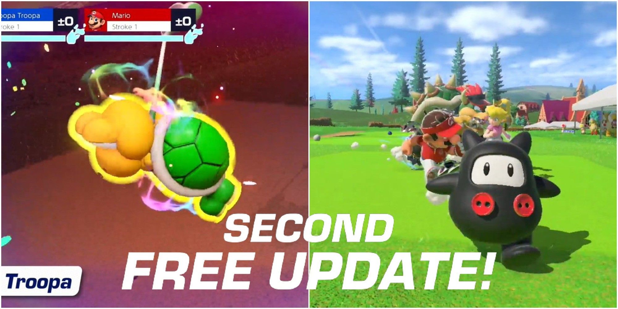 mario golf update
