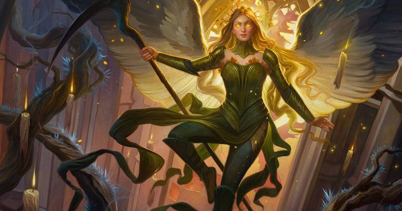 enchanting tales cards mtg Amazon.com: Magic: The Gathering Innistrad: Midnight Hunt Commander Deck –  Coven Counters (Green-White)