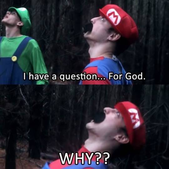 mario bros meme template