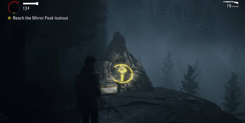 Alan Wake torch yellow