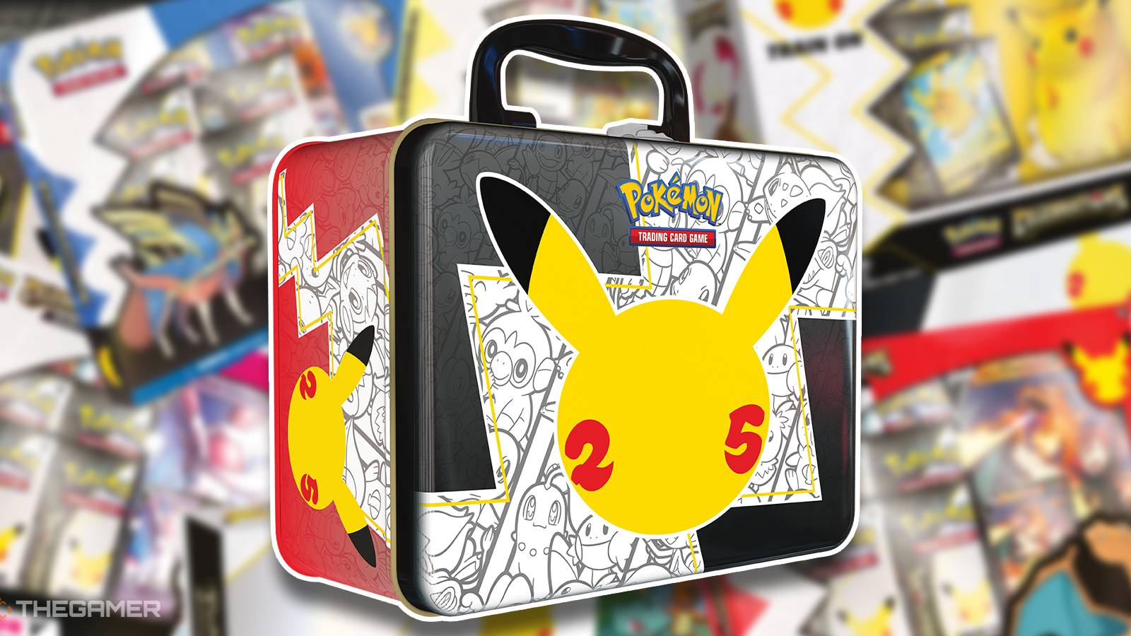 pokémon tcg celebrations pikachu vmax premium figure booster box Pokemon TCG: Celebrations Premium Figure Collection—Pikachu VMAX main image 1