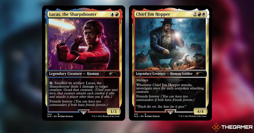 stranger things mtg commander deck MTG Commander Deck Tech: Stranger Things' Chief Jim Hoppper And Lucas, The Sharpshooter