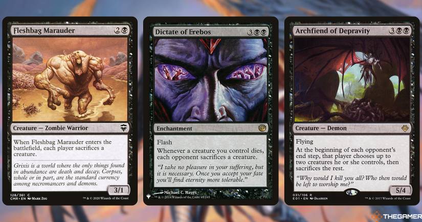 mtg cards like dictate of erebos Crovax MTG Liesa, Forgotten Archangel Commander