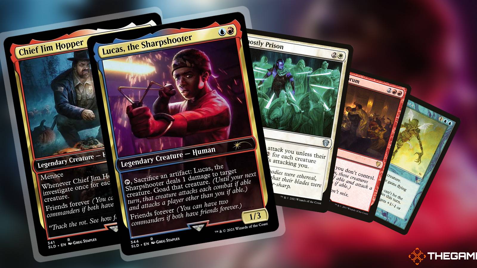 MTG Commander Deck Tech: Stranger Things' Chief Jim Hoppper And Lucas, The Sharpshooter MTG Commander Deck Tech: Stranger Things' Chief Jim Hoppper And Lucas, The Sharpshooter