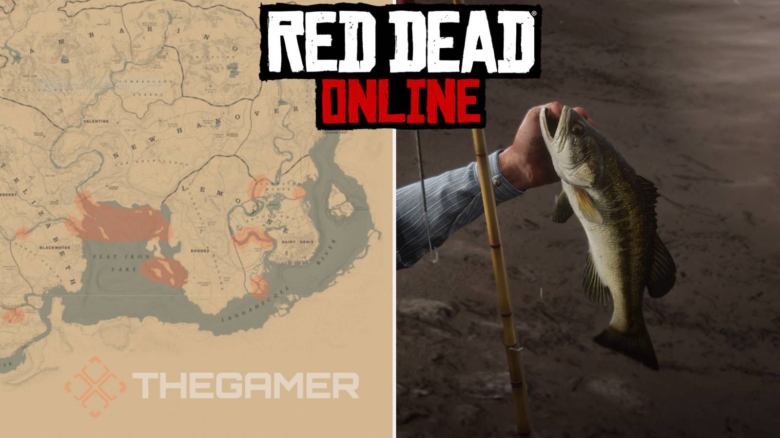 best river places to fish with a lure rdr online Red Dead Online: Best Large Mouth Bass Fishing Locations