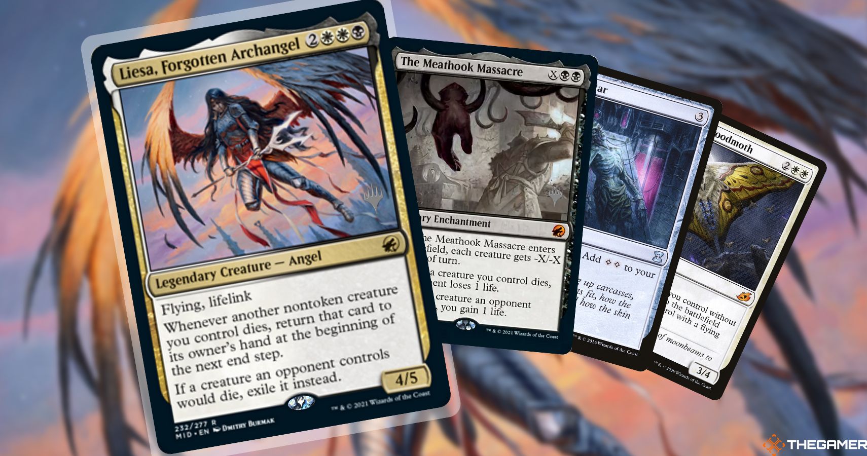 mtg liesa forgotten archangel commander deck Amazon.com: Magic: the Gathering - LIESA, Forgotten Archangel (232) main image 1