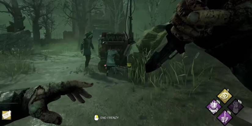 Dead By Daylight: Legion Ambushing Survivors Repairing A Generator