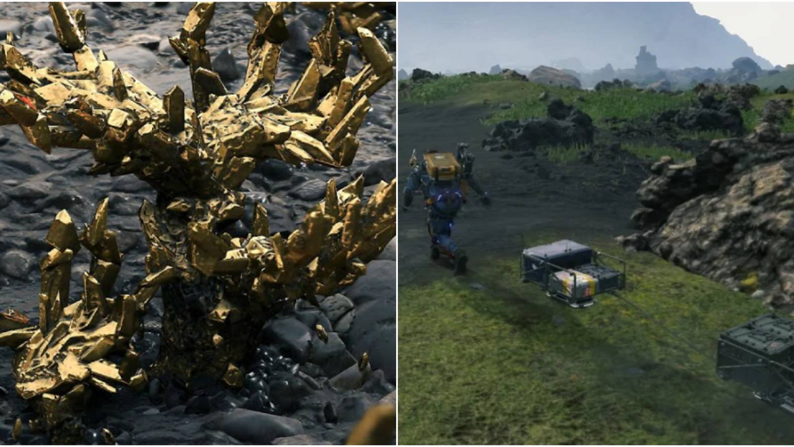 Death Stranding Floating Rocks Death Stranding: How To Farm Chiral Crystals