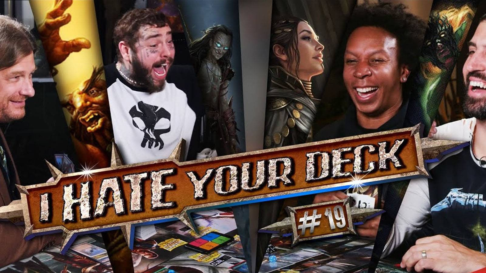 Watch Post Malone Play MTG With I Hate Your Deck And The Professor