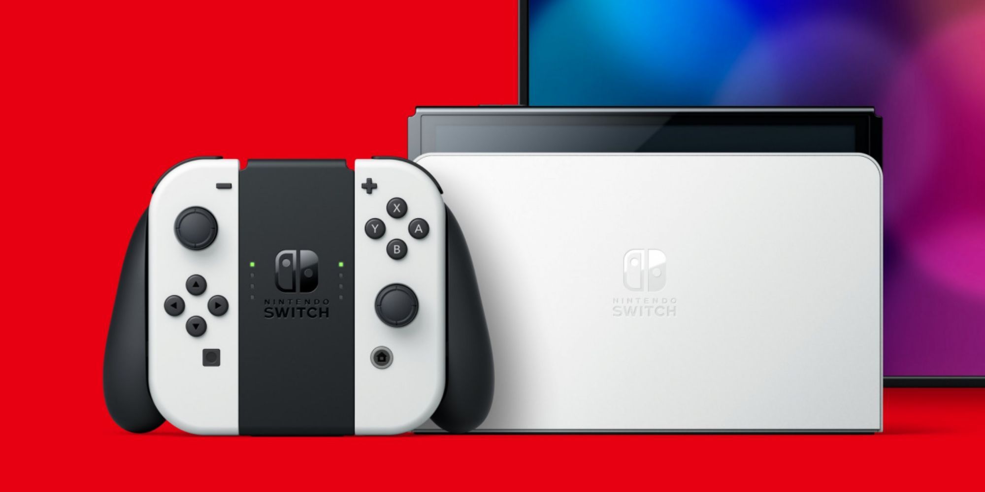 Switch OLED Promotional Image in Dock