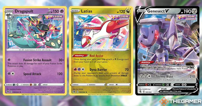 fusion strike pokemon cards TCG Sword & Shield: Mystery Pack x25 w/ Mini Tin Poke Bruvs Water Rarity Hoopa V (253/264) [Sword &