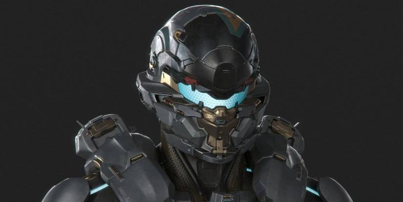 A render of Jameson Locke's helmet from Halo 5: Guardians