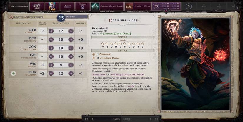 Pathfinder: Wrath Of The Righteous - How To Build An Oracle