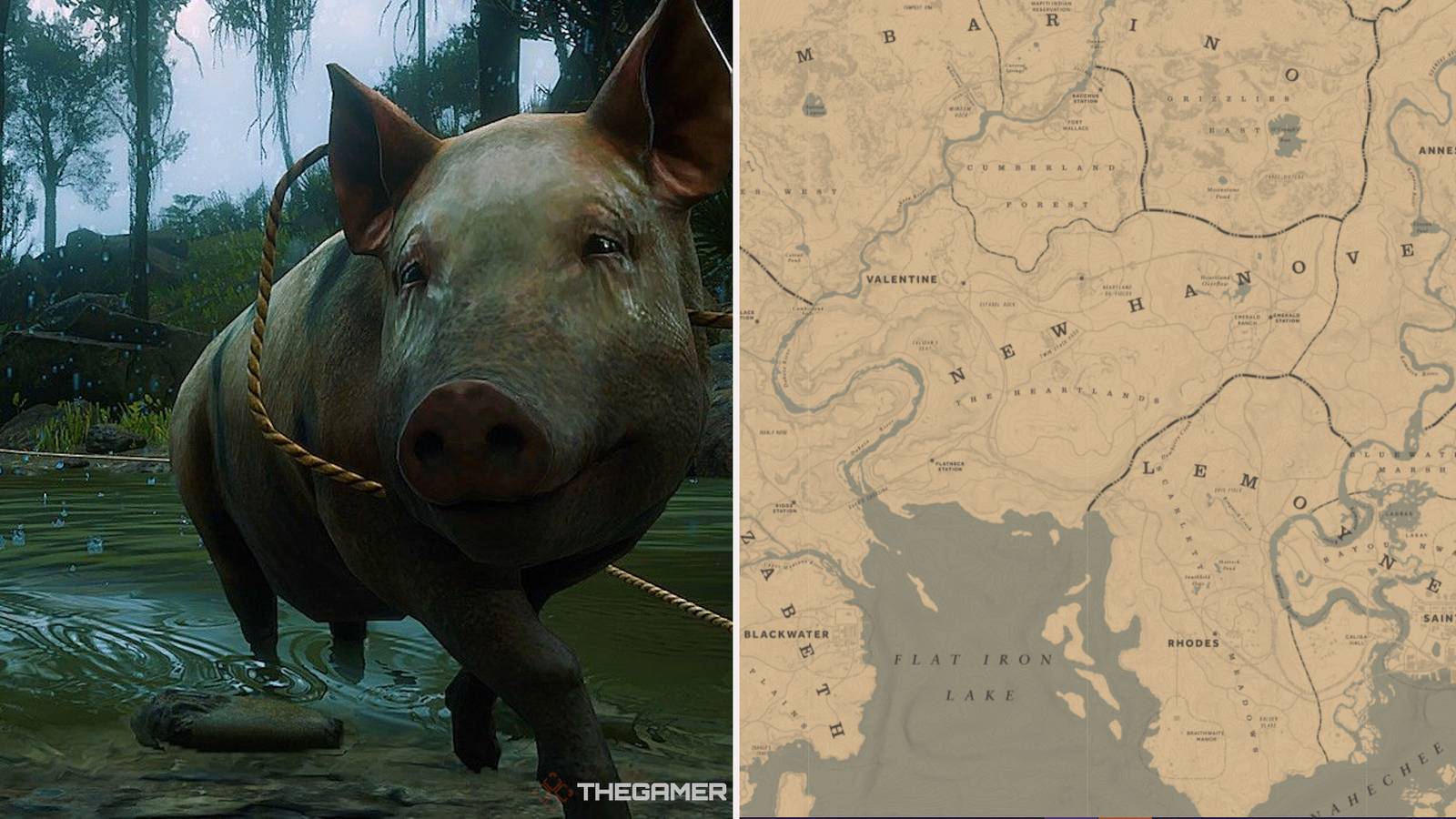 Where To Find Pigs In Red Dead Online