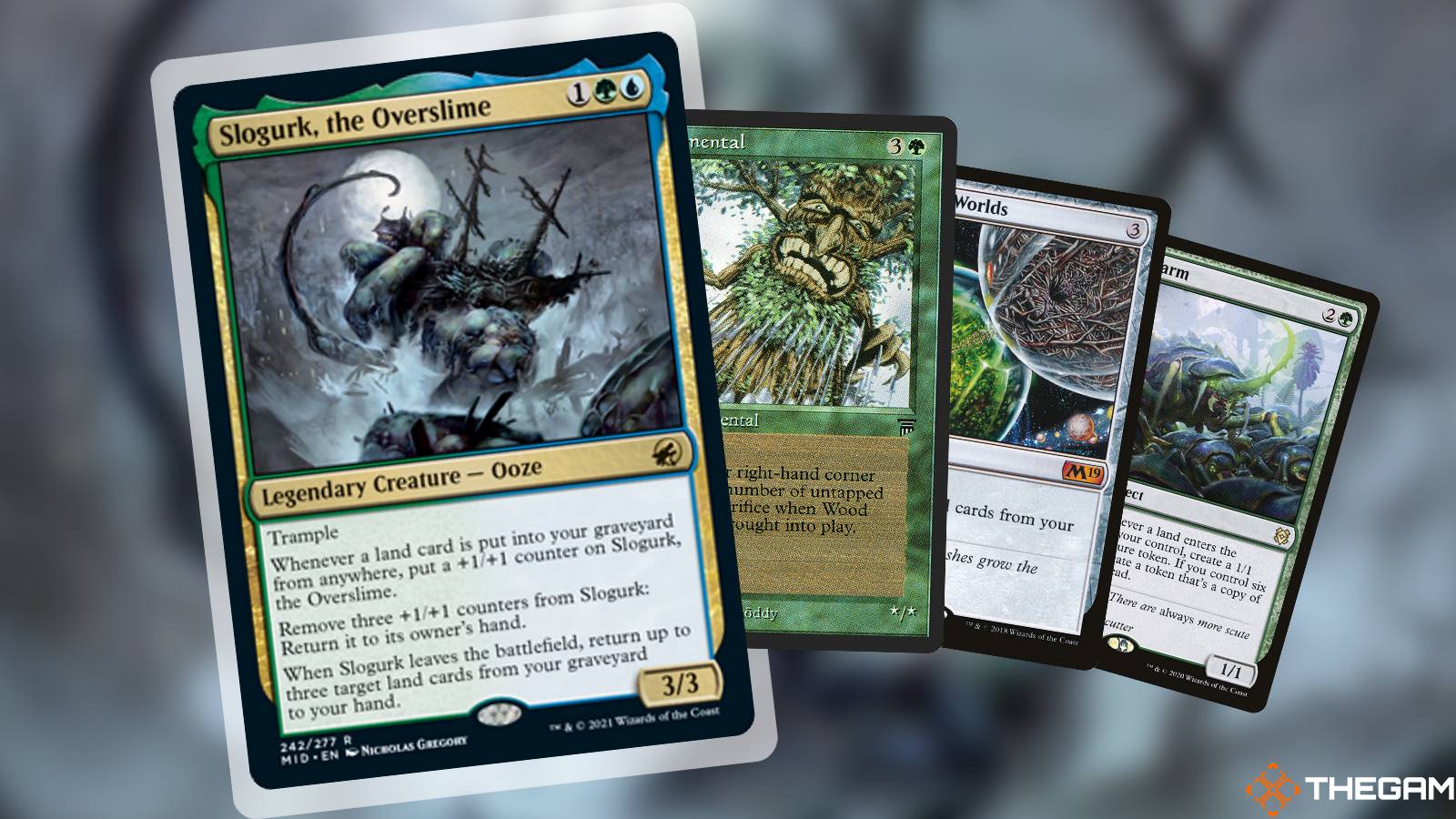 ooze commander deck mtg Edh Deck Mtg EDH Ooze Commander Deck - 100 Cards (LP/NM)