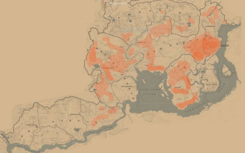 Where To Find Turkeys In Red Dead Online