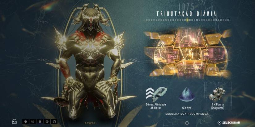 Warframe Aya Login Reward