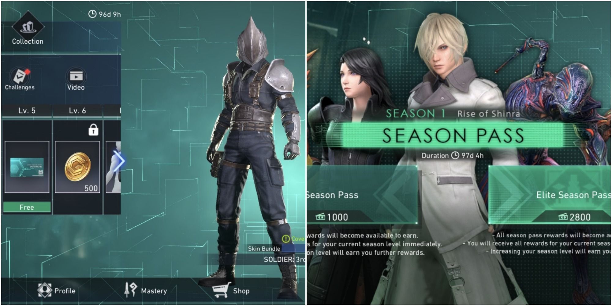 Final Fantasy VII: The First Soldier - How Much Is The Season Pass And What  Does It Include?, image size:2000x1000