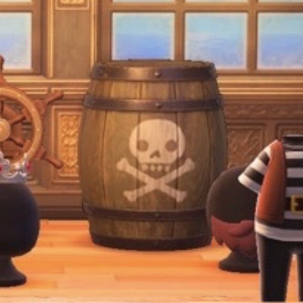 Animal Crossing New Horizons  - Пиратская бочка