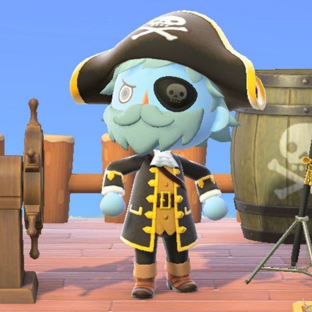 Animal Crossing New Horizons  - Пиратская повязка на глазу