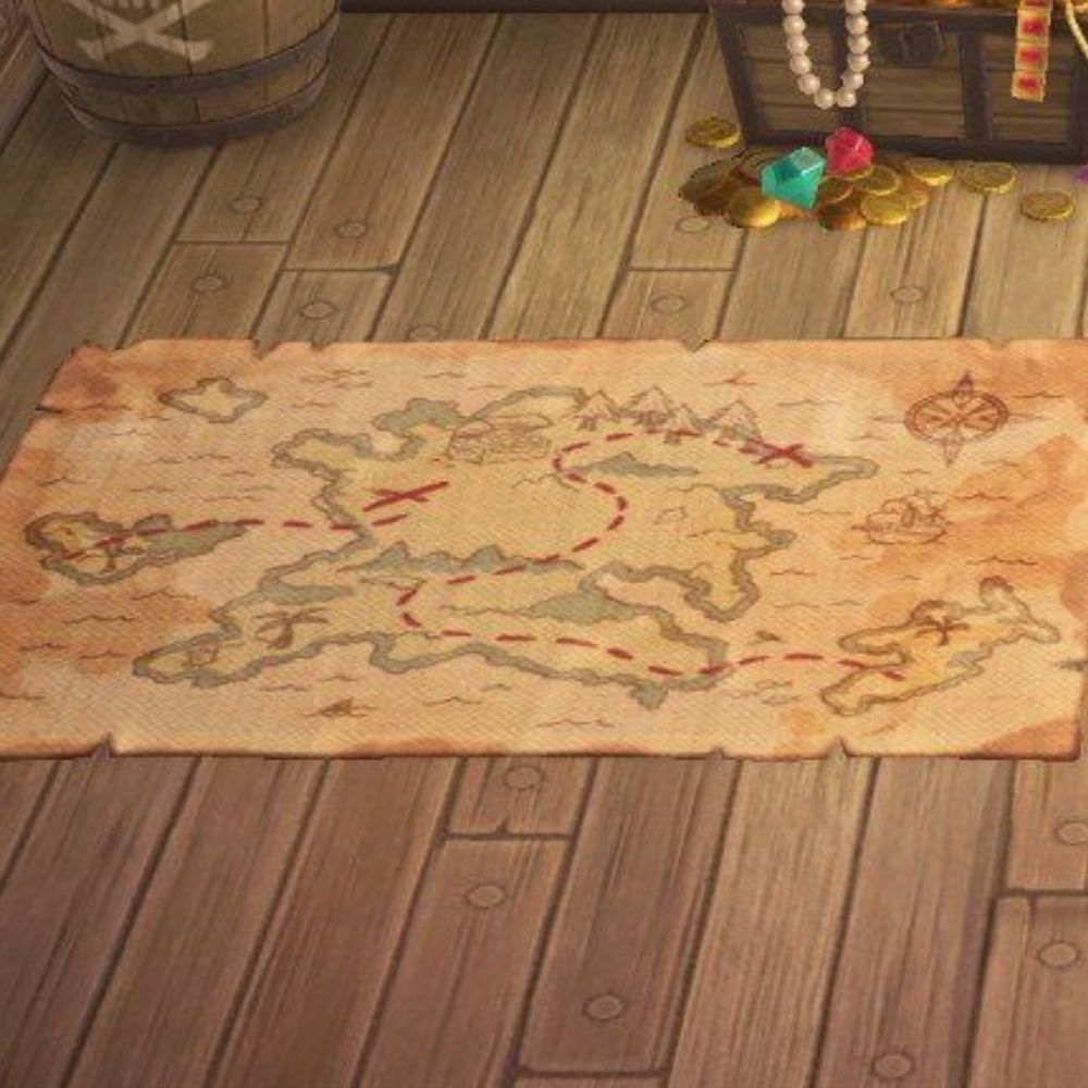 Animal Crossing New Horizons  - Пиратский коврик