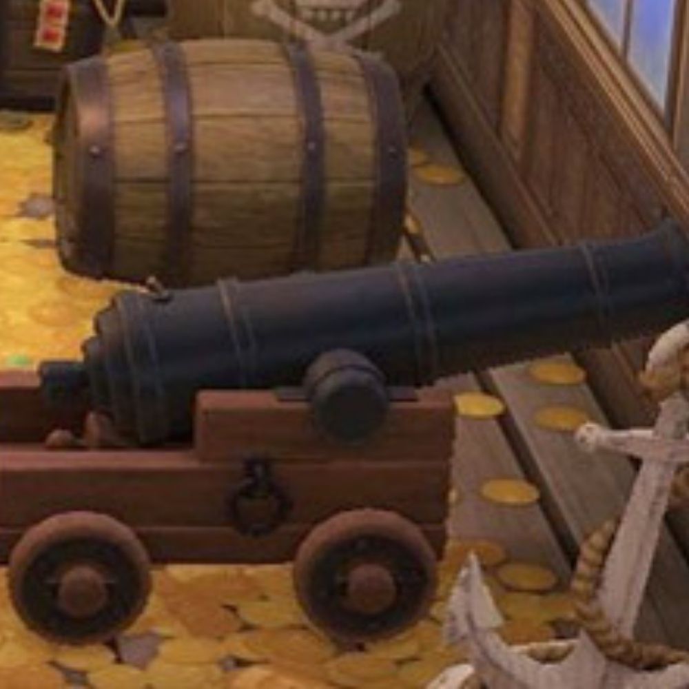 Animal Crossing New Horizons  - Пушка пиратского корабля