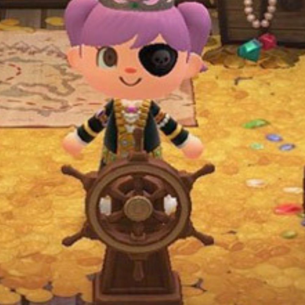 Animal Crossing New Horizons  - Шлем пиратского корабля