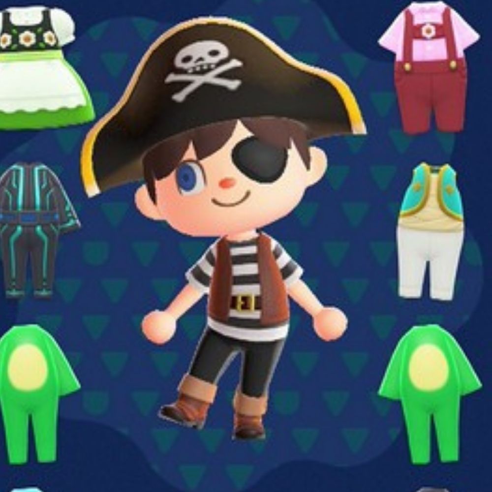 Animal Crossing New Horizons  - Пиратский наряд 