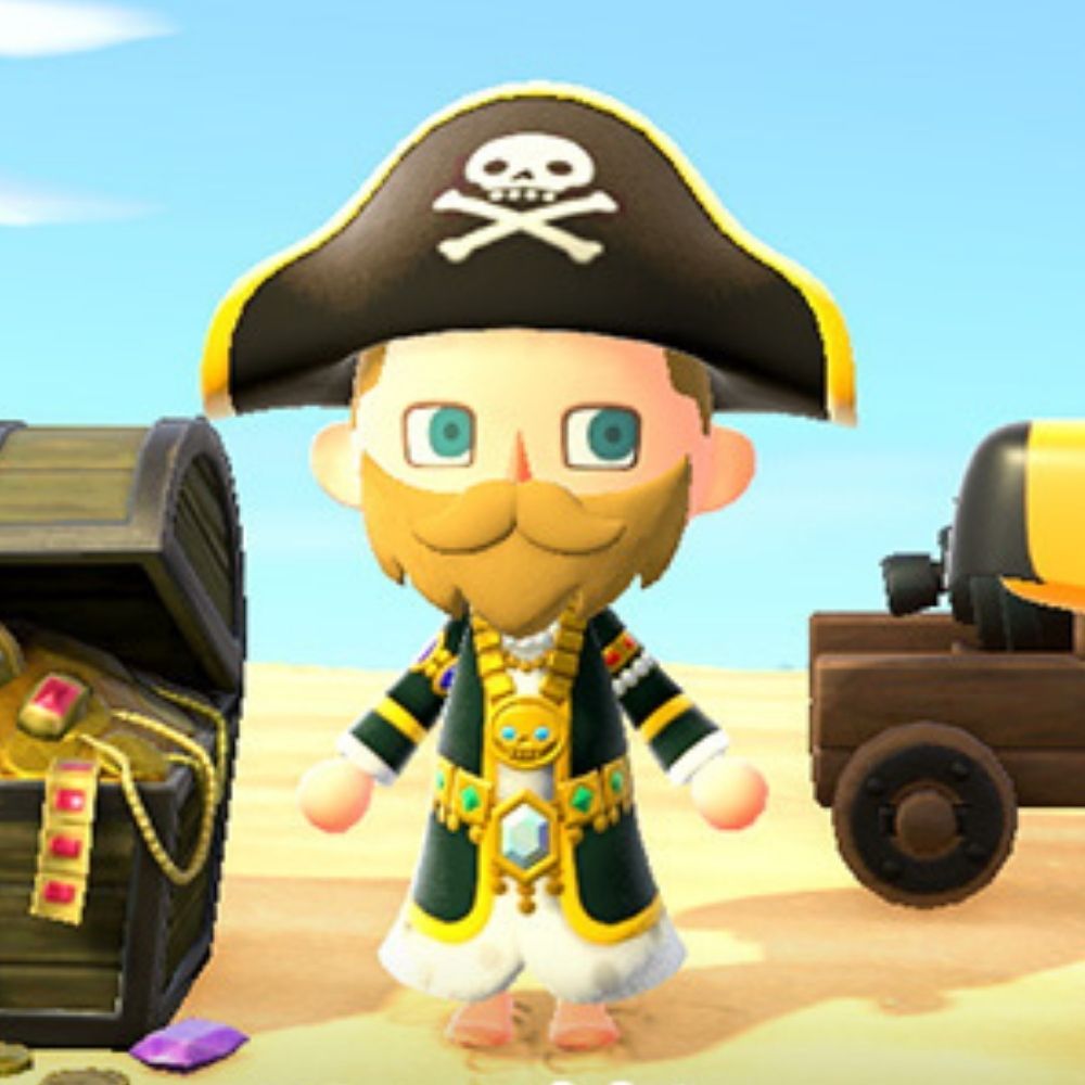 Animal Crossing New Horizons  - Одеяние пиратского сокровища