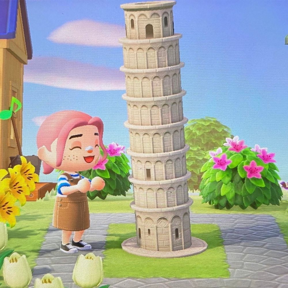 Animal Crossing New Horizons  - Пизанская башня