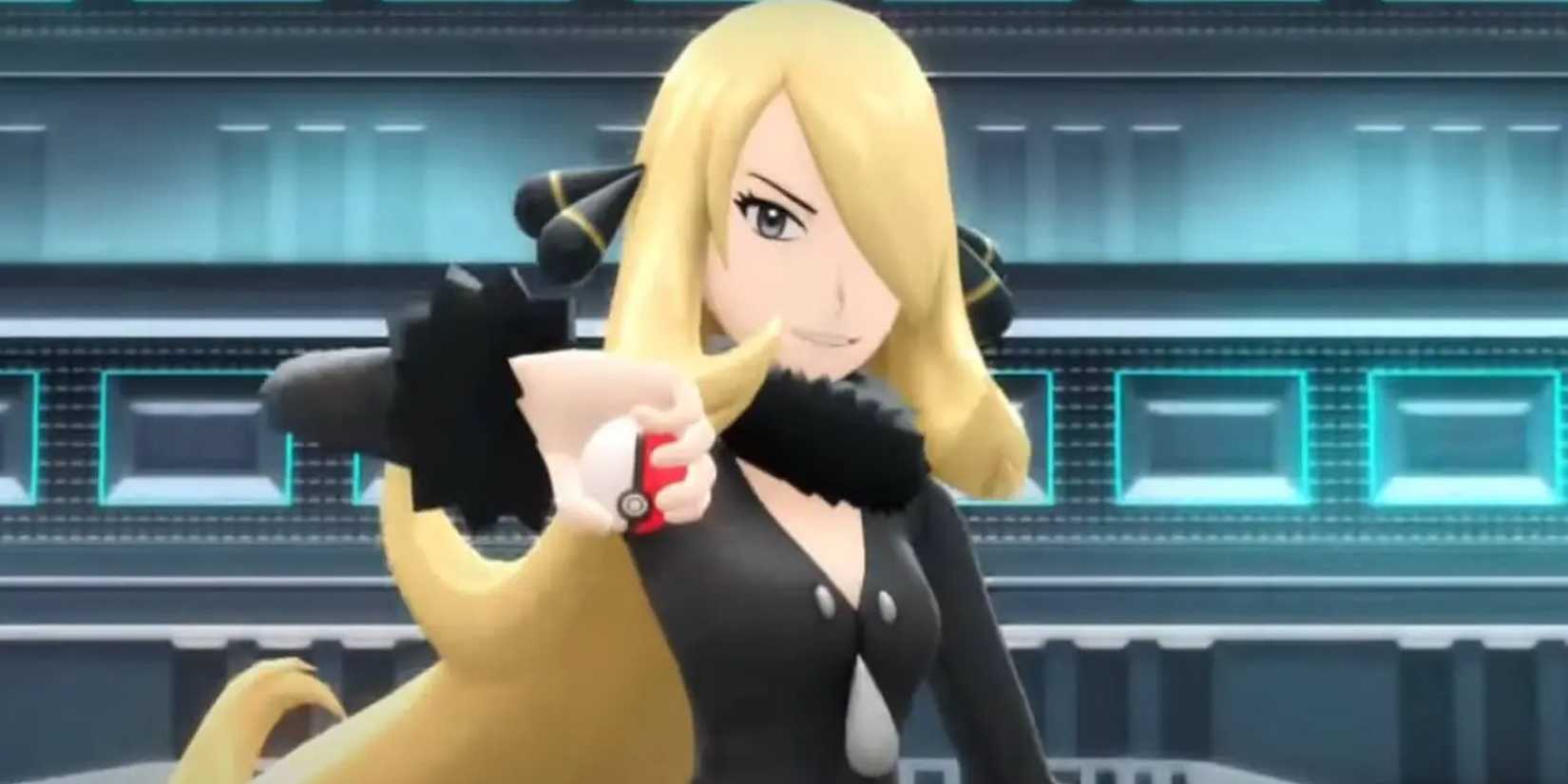 Pokemon Brilliant Diamond And Shining Pearl: Cynthia Accepts Your Challenge.