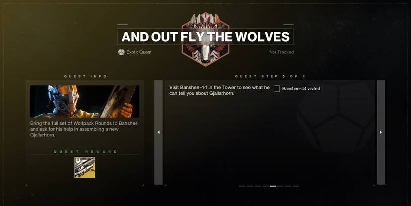 Destiny 2 Gjallarhorn Quest Banshee-44 Step