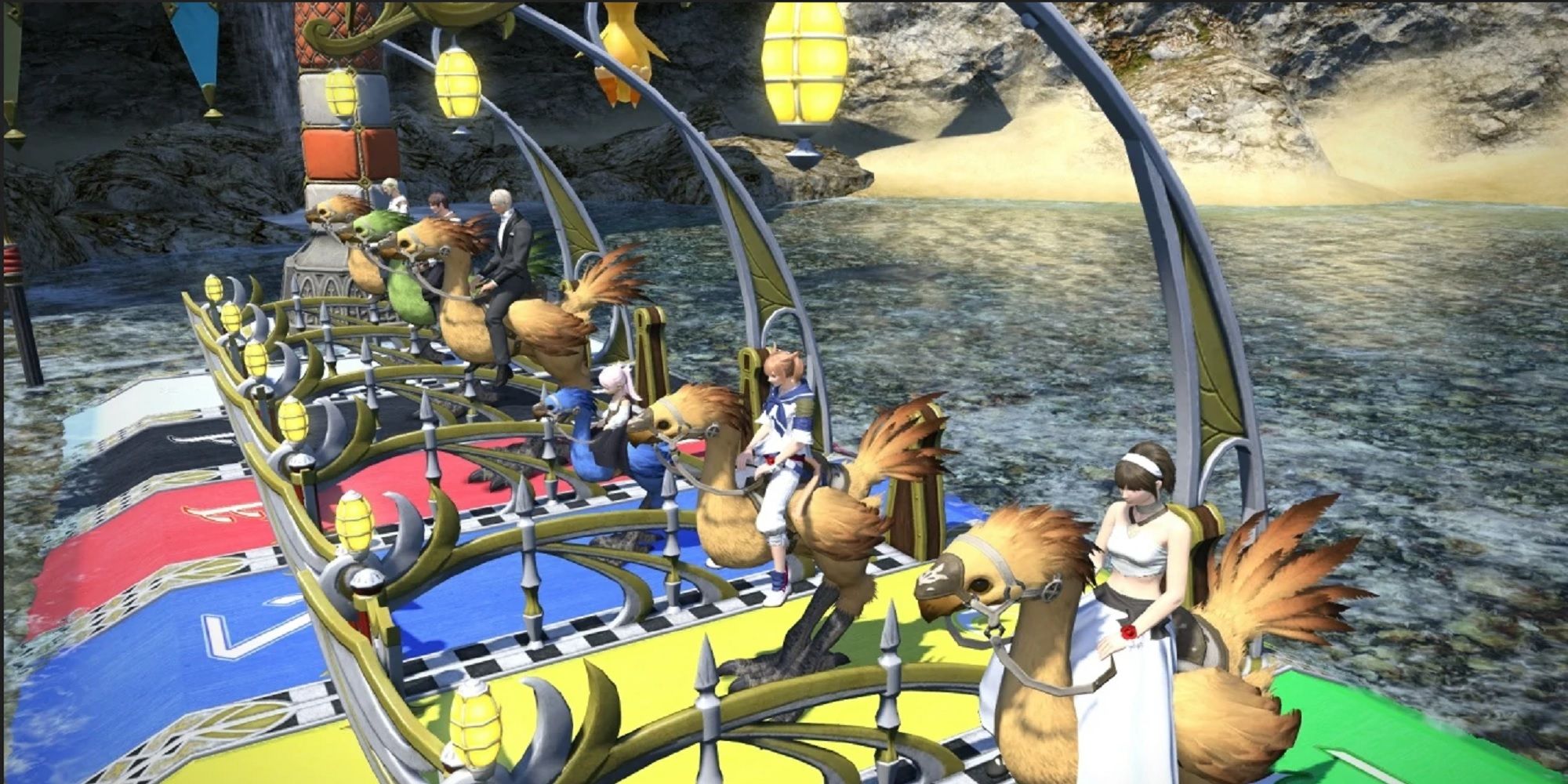 Final Fantasy 14 Chocobo Racing