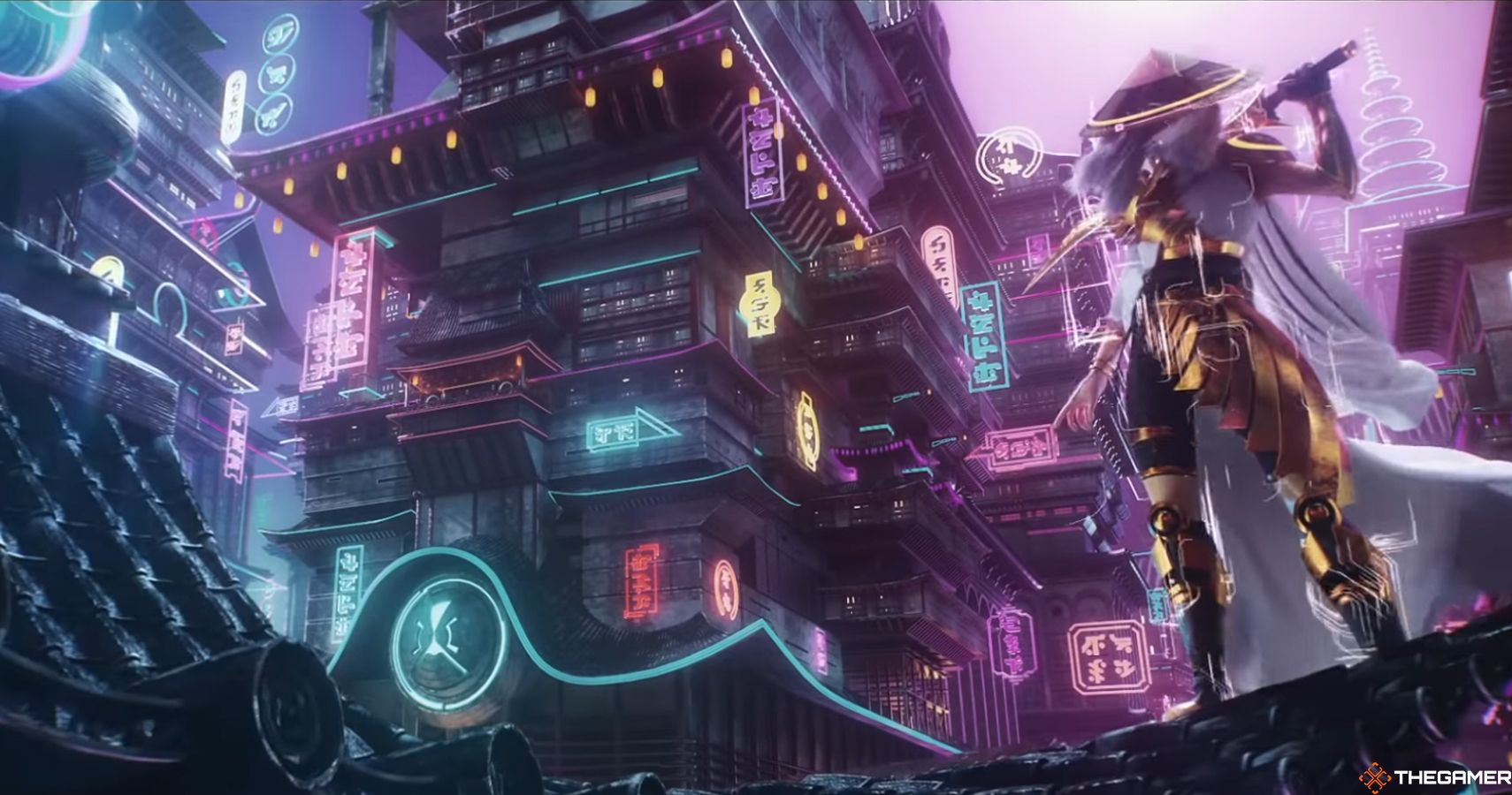 Here Is Our First Look At Magic The Gathering's Cyberpunk Set