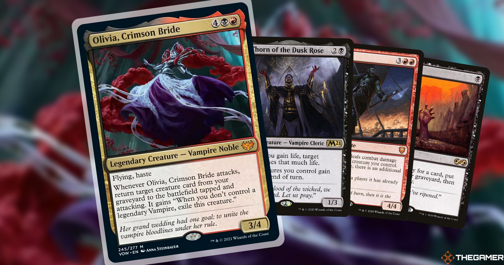 Magic The Gathering: Olivia, Crimson Bride Commander Deck Guide