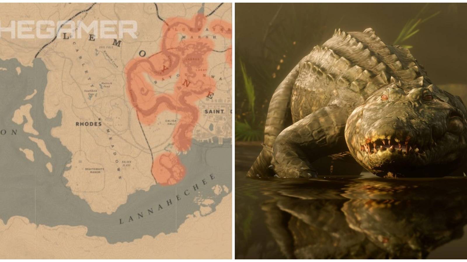Where To Find Gators In Red Dead Online