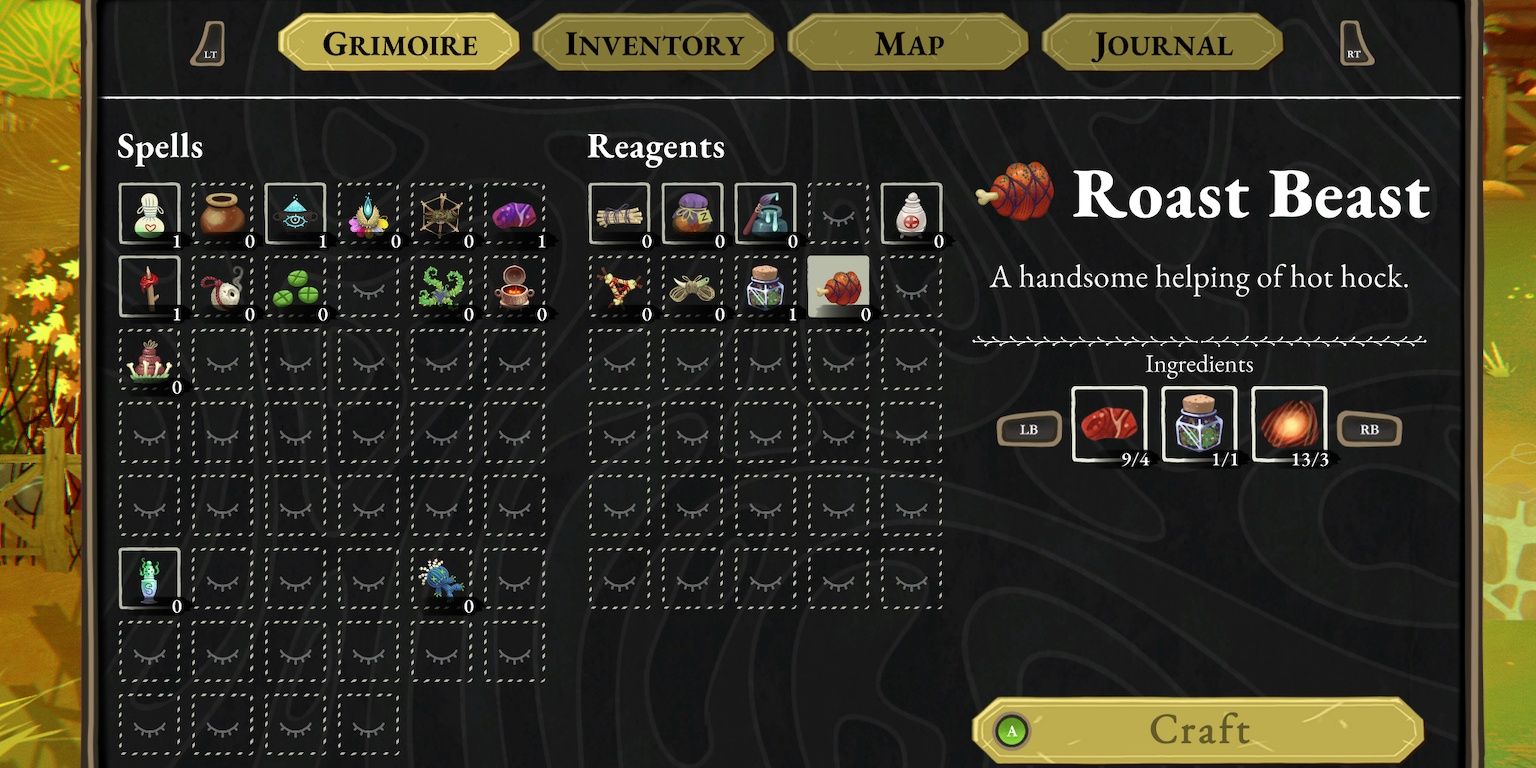 Wytchwood: Best Spells And Reagents To Craft First