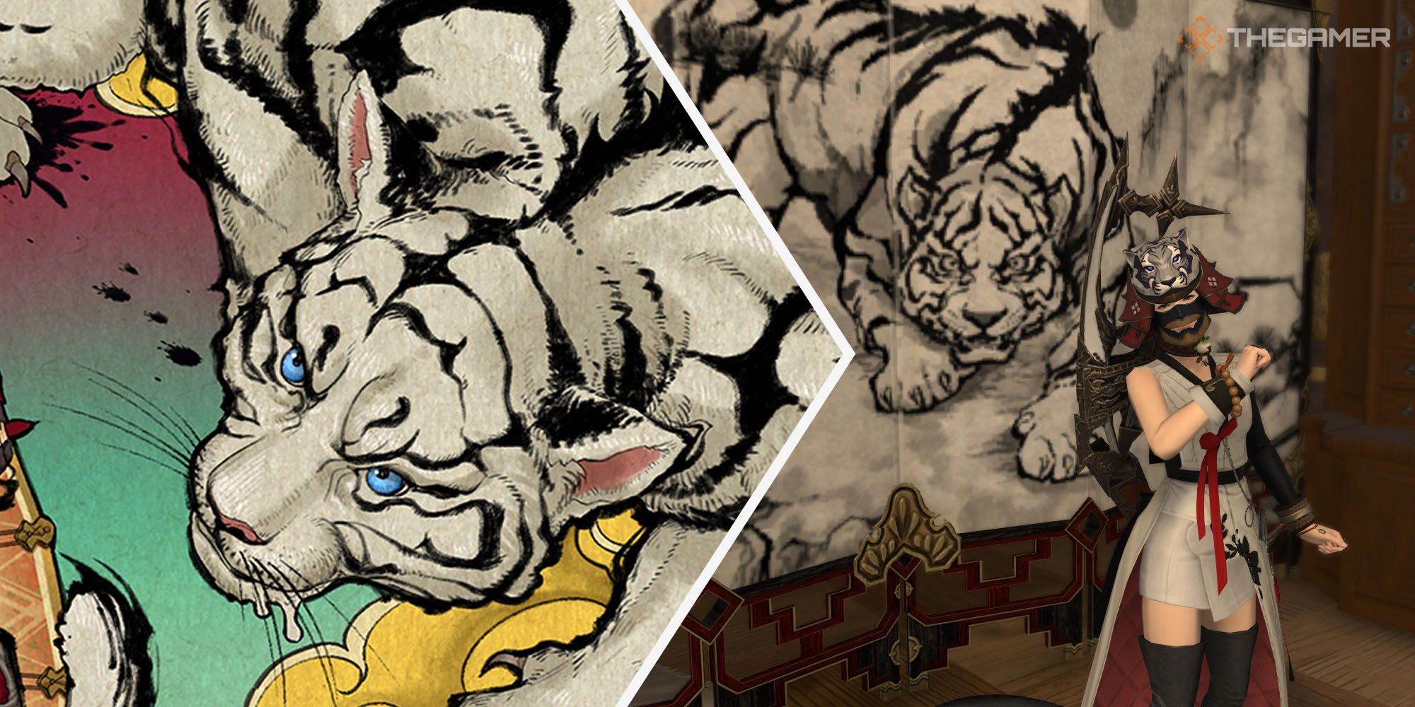 How To Get The White Tiger Screen In FFXIV