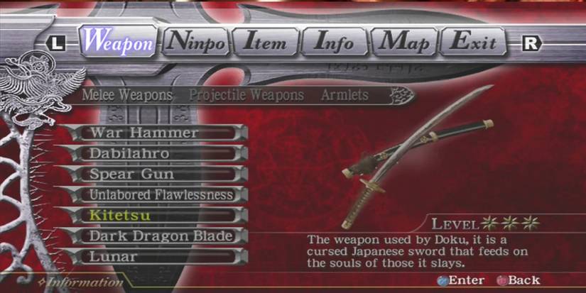 Ninja Gaiden: The Best Weapons In The Series