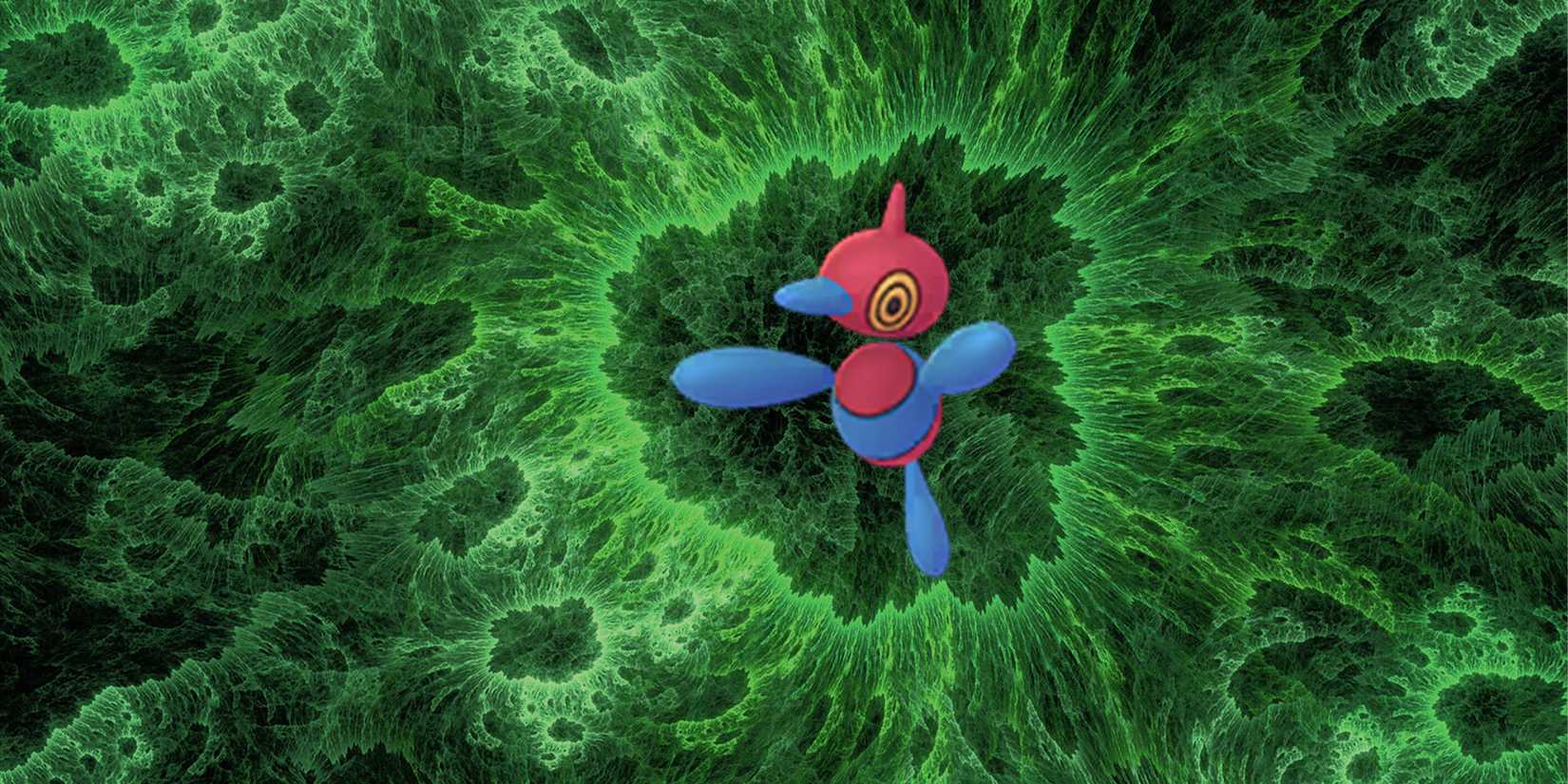 Porygon-Z from the Sinnoh region in Pokemon.