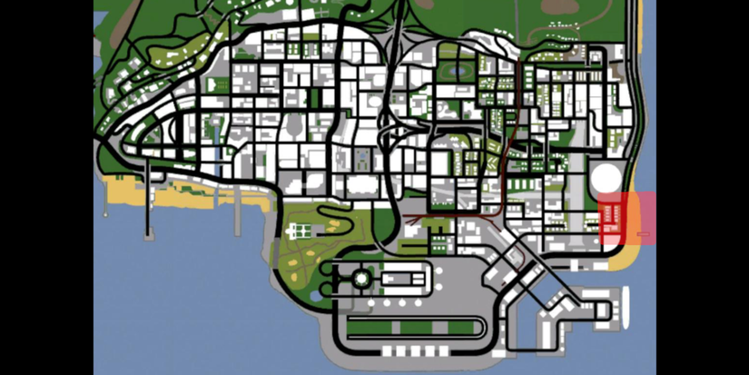 GTA San Andreas Playa De Seville Map
