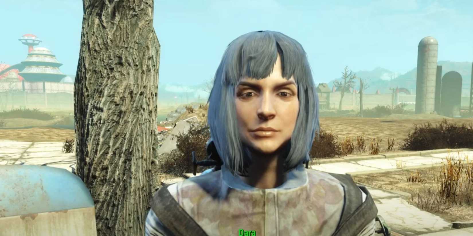 Dara Speaking To The Sole Survivor in Fallout 4.