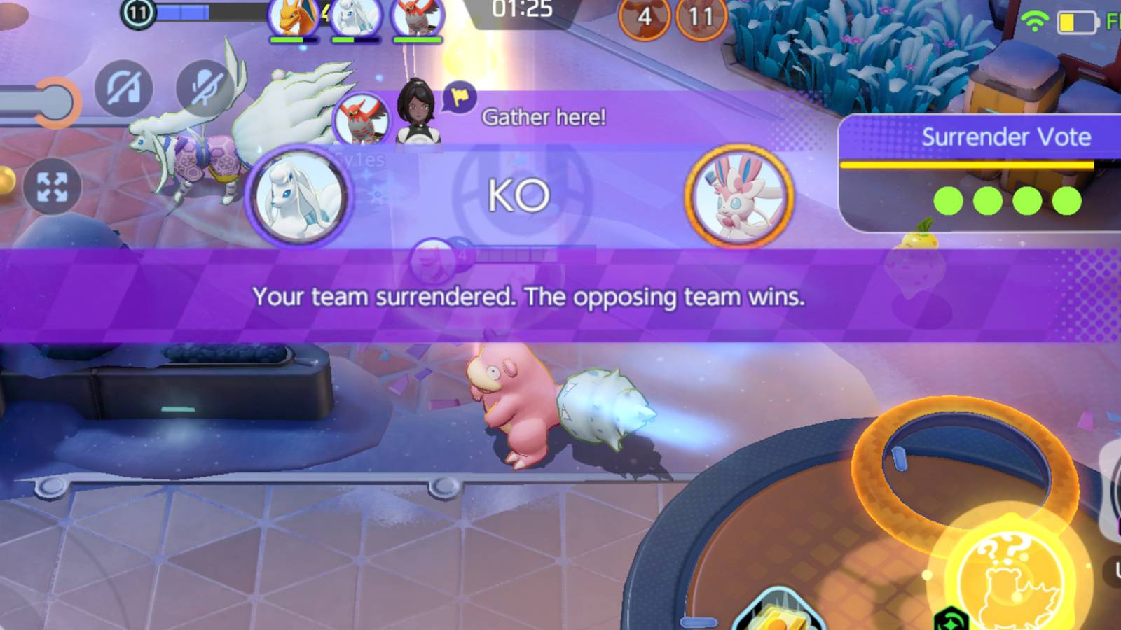 Pokemon Move False Surrender Pokemon Unite, It's Time To Get Rid Of The Surrender Button