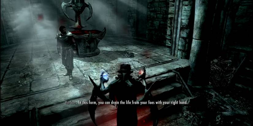 player training to be a vampire lord with lord harkon