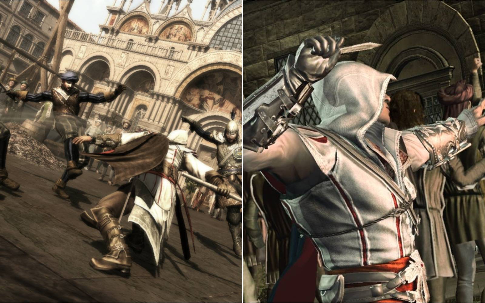Assassin's Creed: 13 Hidden Details You Never Noticed About Ezio's Fighting  Style, image size:1600x1000