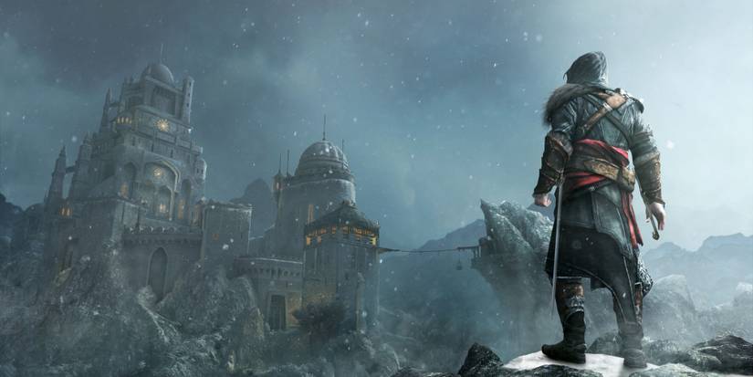 Assassin's Creed Revelations Screenshot Of Ezio Looking Into Distance