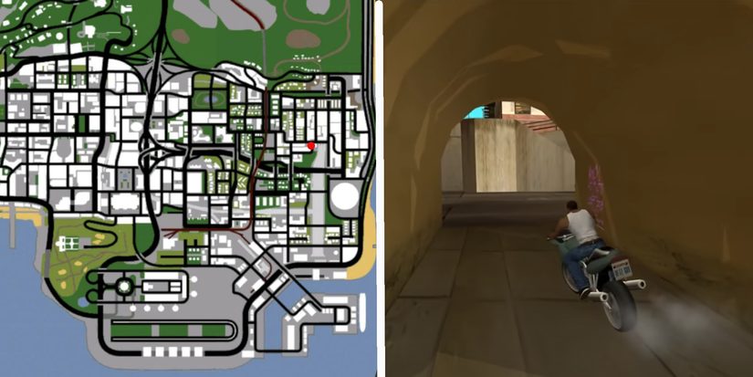 GTA San Andreas East Los Santos Tag Location 5