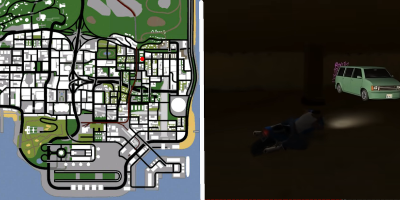 GTA San Andreas Tag Location East Los Santos 10