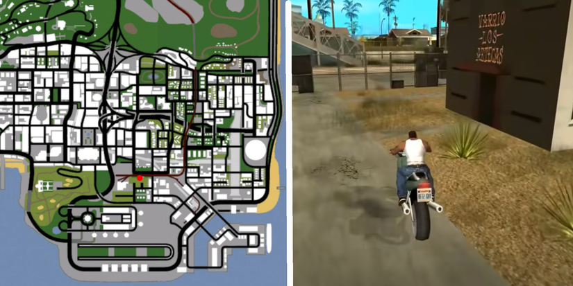 GTA San Andreas Tag Location El Corona 2